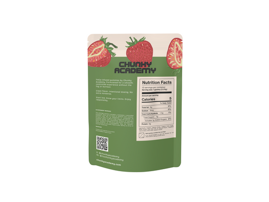 Delta 9 THC Gummies | Strawberry 100mg