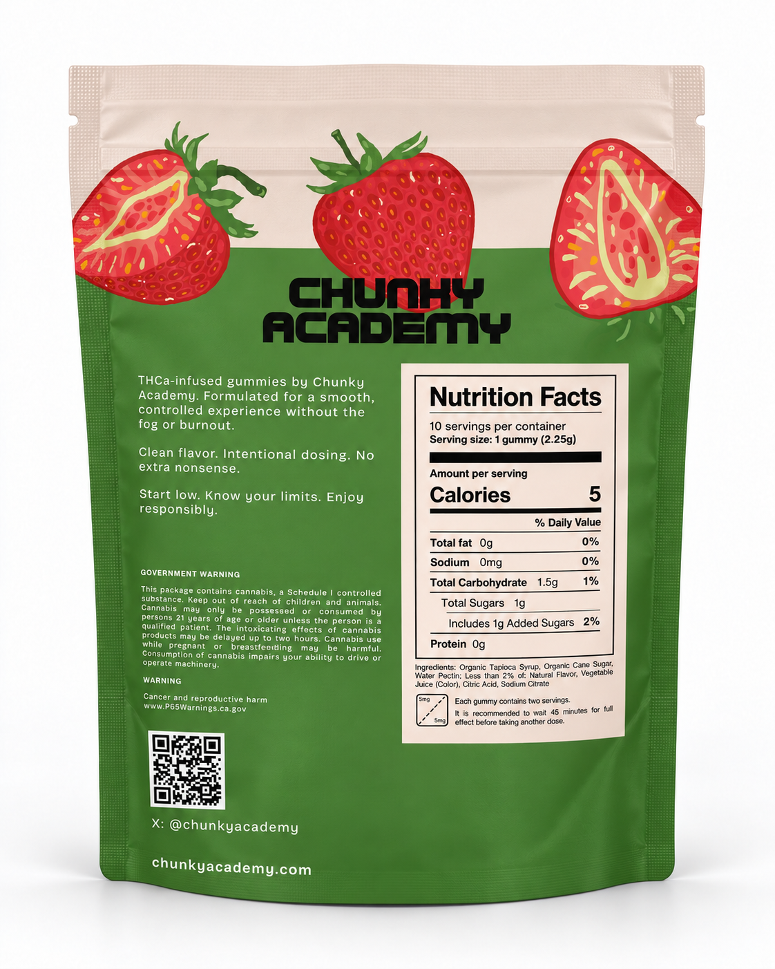 Delta 9 THC Gummies | Strawberry 100mg